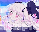 お洒落なイラスト、モーションアニメ描きます 無料修正3回で安心⊿配信や挿絵や似顔絵等にも イメージ1