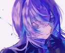 透明感のある色彩豊かなイラスト描きます SNSのアイコン、歌ってみたのサムネ、1枚絵、キャラデザなど イメージ10
