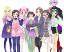 TRPGや自作ゲームの立ち絵お描きします 個性的なオリジナルイラストで貴方の創作キャラをイラスト化！ イメージ1