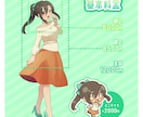 TRPG向け立ち絵制作します あなたのPCやNPCをより生き生きとさせるお手伝いをします！ イメージ2