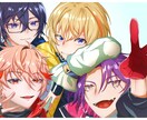 商用OK！何にでも使えるイラスト描きます 人物メインでバストアップ〜全身まで何でも描きます。 イメージ4
