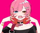 目を引く歌ってみた動画のイラストをお描きします かわいい、かっこいい、老若男女問わずお描きできます！ イメージ3