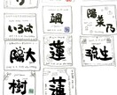 世界に一つの命名書かきます 〜大切なお子様への贈り物にどうぞ〜 イメージ6