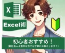 初心者向け！苦手でも大丈夫！Excel術教えます ゆっくり丁寧にあなたのペースで進めていきます！ イメージ1