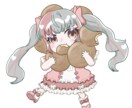 デフォルメイラストお描きします 可愛くあなたを彩らせてください♪ イメージ6