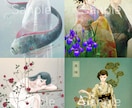 夢の世界にいるかのような一枚絵お描きします 装画やサイトに幻想的で耽美なイラストをお使いください。 イメージ4