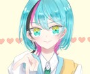 SNS用アイコンイラスト作成します かわいらしい雰囲気のイラストを作成します イメージ8