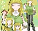 全身立ち絵を制作します デザインから制作もOK！持ち込みも可！ イメージ8