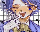 お客様と相談し、ダークなおとこの娘、男性を描きます あなたの理想のおとこの娘、男性を描きます❣️❣️ イメージ6