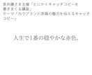 買切り型※AIにはない発想と感性でコピー書きます サービス・製品等に気づきと喜びをあげます イメージ2
