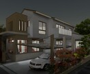 戸建てCGパース製作いたします 見てみたい比べてみたいを分かりやすくビジュアル化 イメージ9