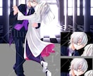 オリジナルキャラクターの立ち絵を描きます ゲームや配信、動画などに幅広く使えるイラストを作成します！ イメージ5