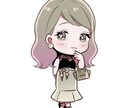 SNS用アイコンイラスト作成します お店のイメージや推しのイメージをオリジナルキャラクターに！ イメージ2