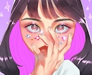 アイコンなど、色々なイラスト描きます 女性中心にさまざまなイラストを描きます！ イメージ2