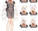 動画用に！立ち絵描きます ワンランク上の立ち絵で動画の完成度を上げよう！ イメージ2