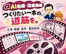 AI動画制作・漫画動画の作り方を電話相談できます Codex・Claude Code活用｜台本・画像・音声 イメージ1