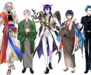 立ち絵制作いたします 画面映えに差を付けるキャラクター イメージ4