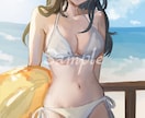 期間限定価格【商用OK】イラスト描きます 一枚絵/アイコン/サムネ/TRPG/OC/配信キャラクター イメージ2