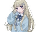 魅力的な女の子のイラスト／アイコン描きます 修正何度でも無料！お客様の好みに合わせます。 イメージ1