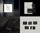 長く愛される洗練されたロゴをデザインします イニシャルロゴ＋ワードロゴのセットでご提案 | 商用利用可能 イメージ6