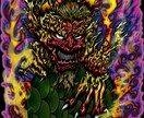 メタル系のイラストを描きます バンドマンや、音楽関係に属した方々 イメージ8