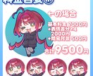 アニメーション対応！ミニキャラ制作します 商用利用可！配信やグッズなどに！ イメージ3