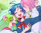 目を奪われる存在感のあるイラストお描きします どこか惹き込まれる魅力のあるイラストが得意です。 イメージ5