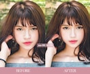 人物写真を綺麗に・可愛く修正レタッチいたします 数々の女性を美しくしたレタッチャーが盛れる写真に！ イメージ1