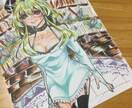 アナログイラスト描きます 可愛い女の子、中性的なキャラ、デフォルメ ！ イメージ1