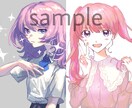可愛いアイコン描きます アイコンに使えるイラスト制作いたします！似顔絵も◯ イメージ2