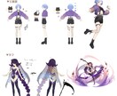 素敵なイラスト制作いたします 元ゲーム会社のイラストレーターがイラストを制作します♪ イメージ6
