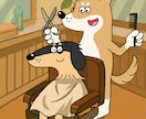 とぼけ顔が愛しい！デフォルメ犬イラストお描きします 見れば見るほどクセになる、あの子のとぼけ顔 イメージ4