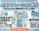自然で聞きやすいAIナレーション・音声製作します ノイズ除去・イントネーション微調整込み イメージ3