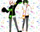 配信用立ち絵のキャラ作成承ります 配信用立ち絵(IRIAM対応) イメージ5
