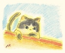 絵本風の優しいペットイラストをお描きします 絵本のタッチで見返したくなる！かわいいペットの姿そのままに！ イメージ4