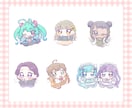 かわいいイラスト制作します ふんわり可愛いあなただけのミニキャラ描きます♪ イメージ5