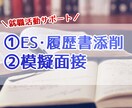 オンラインでES添削、模擬面接します 大手企業多数内定の経験を活かしあなたのキャリアをサポート イメージ1
