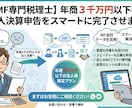 MF専門税理士が年商３千万円以下法人決算を行います 元金融機関×MF専門税理士の法人決算申告 イメージ1