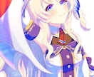 かわいくてかっこいいキラキラなイラストを描きます かっこ可愛いキラキラした、あなたの理想のイラストを作成します イメージ5