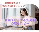 会話・スピーチ恐怖は身体心理セラピーで克服できます 【3回モニター】就職面接、苦手な人との会話はもう怖くない！ イメージ1