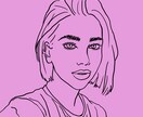 似顔絵描きます シンプルなイラストでSNSのアイコンなどにおすすめ イメージ3