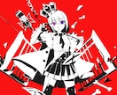 かいりきベアさん曲イラストかきます 歌い手さん向け！ルマ、ベノム等のトレスイラスト描きます！ イメージ3