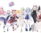 納期1週間！！活動用の立ち絵制作します 納期1週間で可愛い立ち絵もかっこいい立ち絵も制作します！ イメージ5