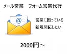メール・問い合わせ・フォーム営業代行します ｜手動｜20円/件〜｜100件～｜お試しプランあり イメージ1
