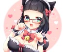 SNS等のアイコンに使える可愛い女の子お描きします 夢主やオリキャラなども可能です！！ イメージ1