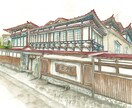 建築外観・パース絵描きます 背景画像や挿絵、記念絵におすすめ！ イメージ4