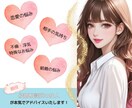 恋愛の悩みや異性の心の捕まえ方お教えします 現職の結婚相談所仲人が秘伝の技を伝授します イメージ1