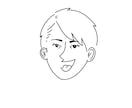 記念日等に！似顔絵作成いたします シンプルでわかりやすいイラストです イメージ4