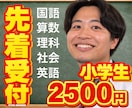 5教科！小学生！中学受験！オンライン家庭教師します 国語！算数！理科！社会！英語！小学１年生～6年生！非受験ます イメージ1