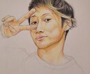 リアルタッチのアナログ似顔絵描きます 独特なタッチでシンプルにおしゃれ!! イメージ2